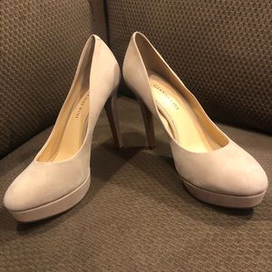 GIANNI BINI Beige Suede High Heels